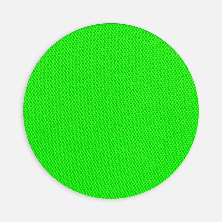 Наклейка тканевая Lunga Round, M, зеленый неон