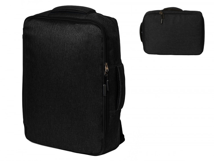 Рюкзак-трансформер Turnover, черный