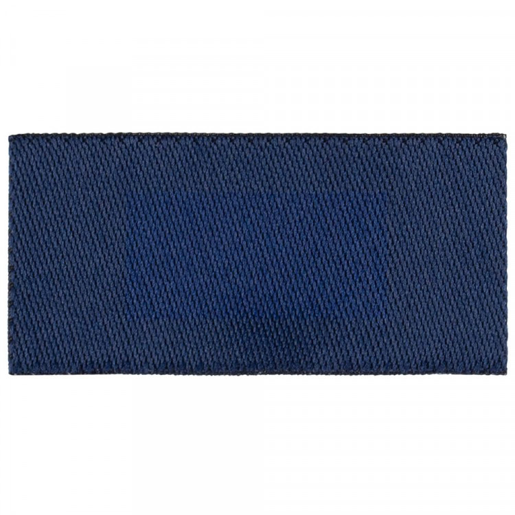 Лейбл тканевый Epsilon, XXS, темно-синий