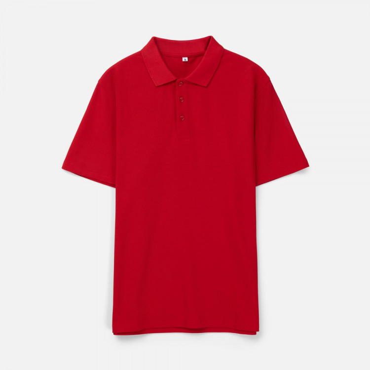 Рубашка поло унисекс Tervise, красная