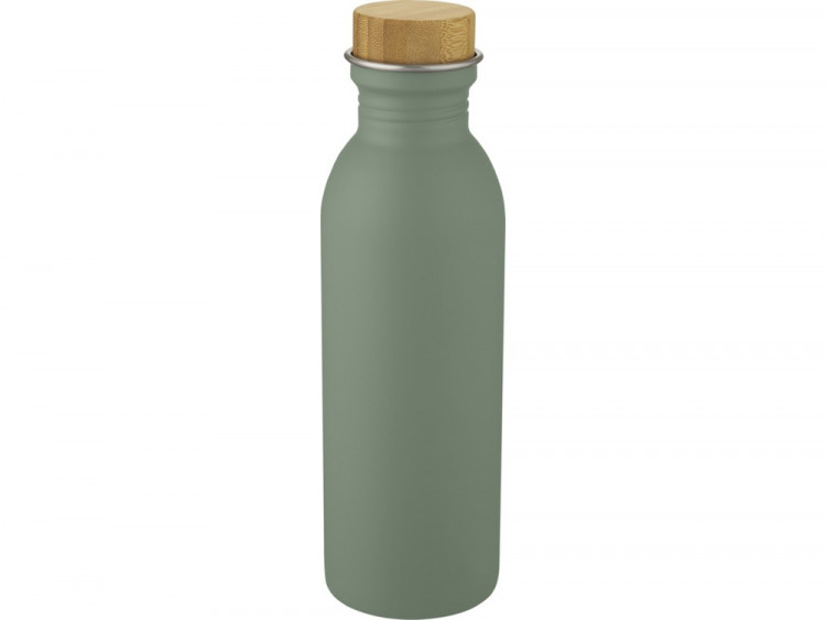 Kalix, спортивная бутылка из нержавеющей стали объемом 650 мл, зеленый яркий