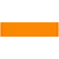 Лейбл из ПВХ Tarea, оранжевый неон