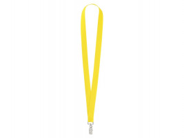 Ланьярд с клипом, желтый