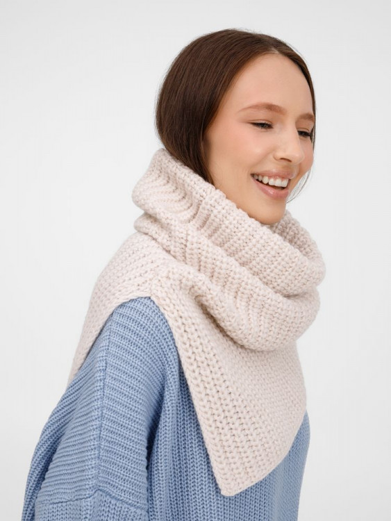 Снуд Softino, жемчужно-белый