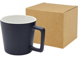 Cali Керамическая кружка объемом 370 мл с матовой отделкой - Navy Blue