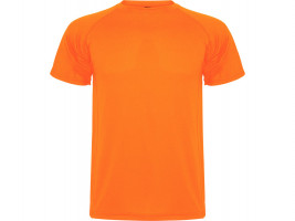 Спортивная футболка Montecarlo мужская, неоновый оранжевый
