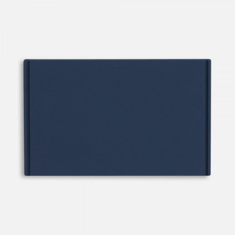 Лейбл из ПВХ Dzeta, XL, темно-синий