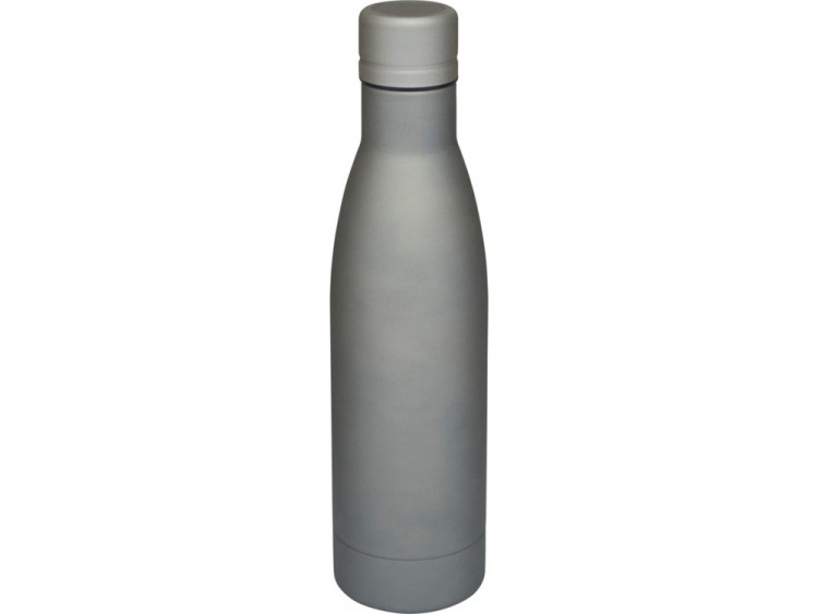 Вакуумная бутылка Vasa c медной изоляцией, серый
