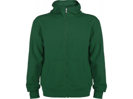 Толстовка на молнии Montblanc унисекс, бутылочный зеленый