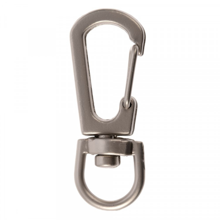 Застежка-карабин Snap Hook, S, серебристая