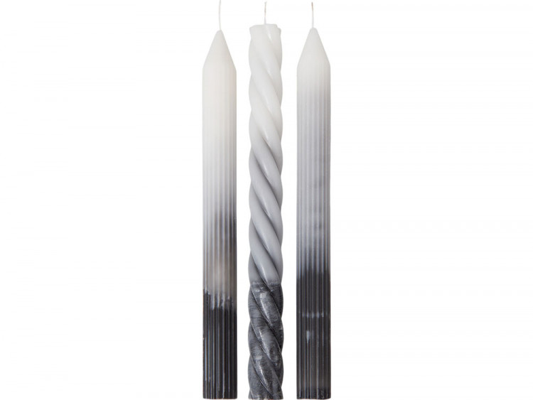 Набор столовых свечей с градиентом Flicker & Flow