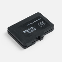 Футляр для карт памяти и SIM Multitask, черный