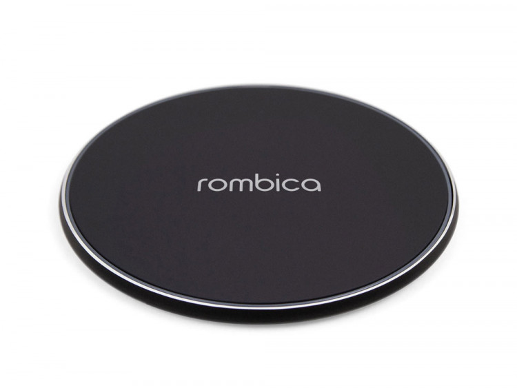 Беспроводное зарядное устройство Rombica NEO Core Quick c быстрой зарядкой, черный (с лого) (Р)