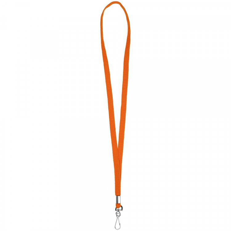 Лента с карабином Colorplan, оранжевая