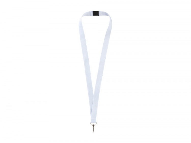 Ремешок на шею с карабином Бибионе, белый