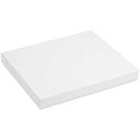 Коробка Overlap под ежедневник, аккумулятор и ручку, ver. 2, белая