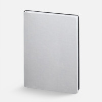 Ежедневник Nebraska Flex, недатированный, серебристый