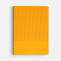 Ежедневник Vale New, недатированный, желтый