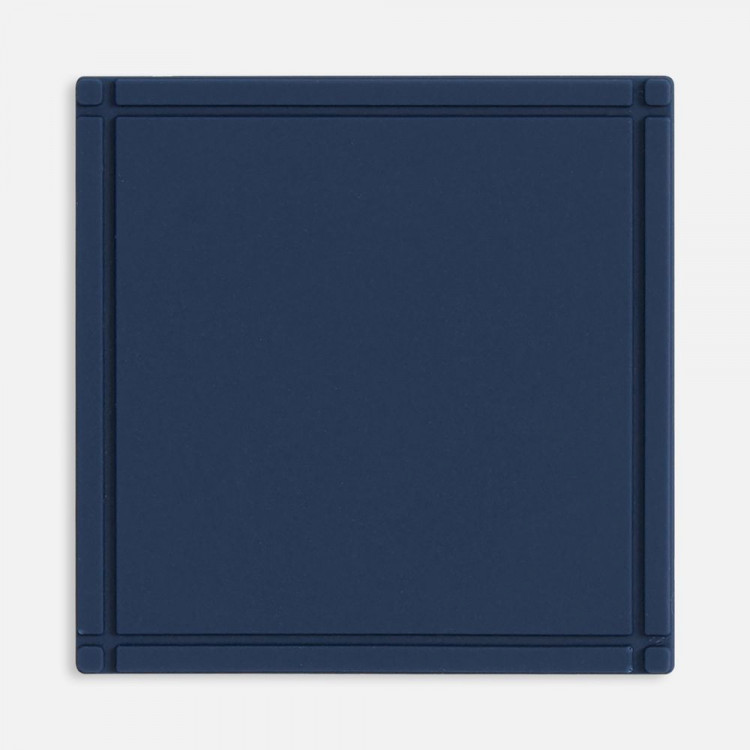 Лейбл из ПВХ Dzeta, L, темно-синий