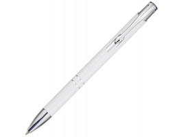 Шариковая ручка Moneta из переработанного алюминия - Белый