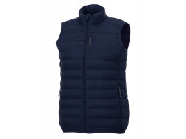Женский утепленный жилет Pallas  из переработанных материалов по стандарту GRS - Темно - синий