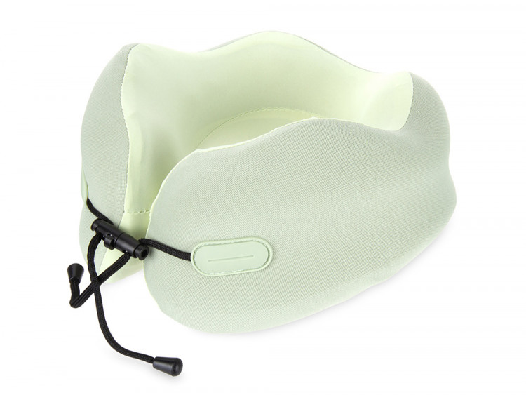 Подушка для путешествий с эффектом памяти Memo Pillow PRO M/L Cuban Green