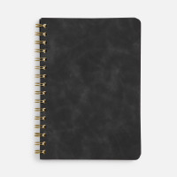 Ежедневник Spiral, недатированный, черный