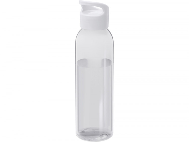 Бутылка для воды Sky из переработанной пластмассы объемом 650 мл - Белый