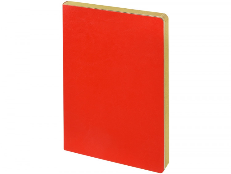 Ежедневник недатированный А5 Megapolis Nebraska Flex, красный с золотым обрезом (Р)