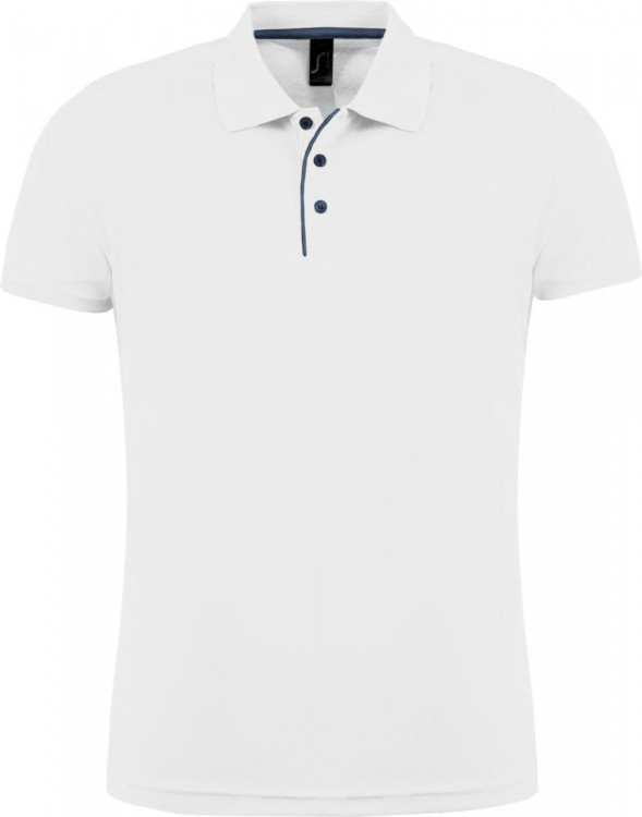 Рубашка поло мужская Performer Men 180 белая