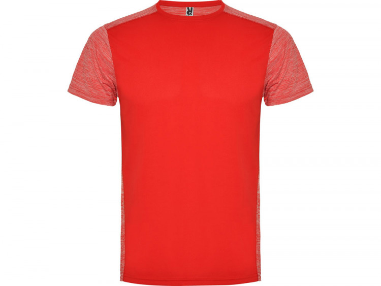 Спортивная футболка Zolder мужская, красный/меланжевый красный