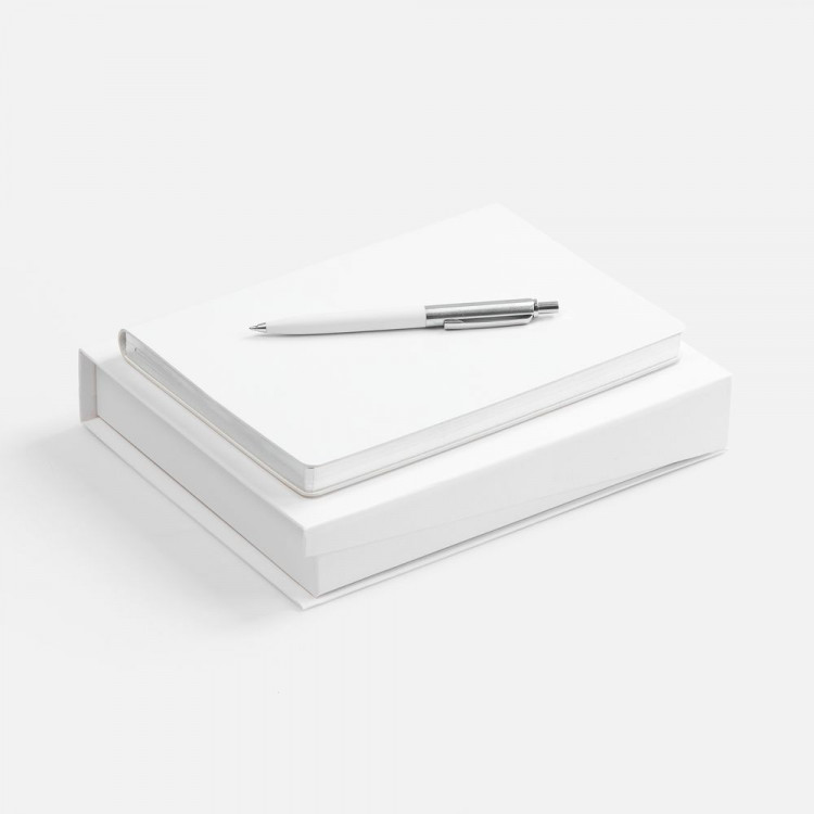 Набор Nebraska Flex, белый с серебристым