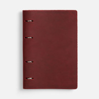 Ежедневник inStream, недатированный, красный