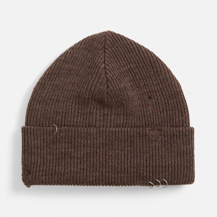 Шапка Ribelle, коричневый меланж