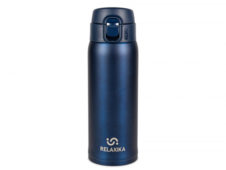 Термокружка Relaxika 701, 480 мл, синий