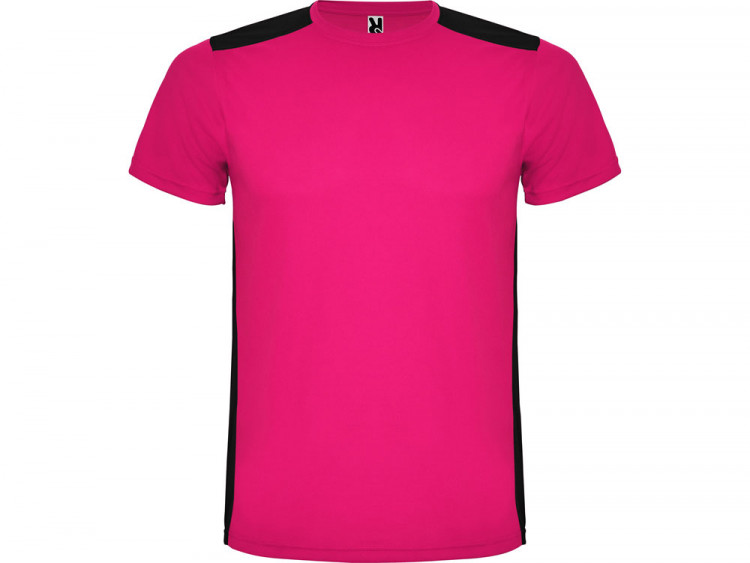 Спортивная футболка Detroit мужская, яркая фуксия/черный