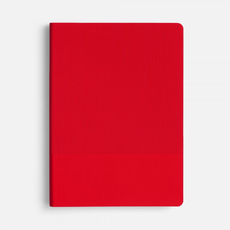 Ежедневник Vale New, недатированный, красный