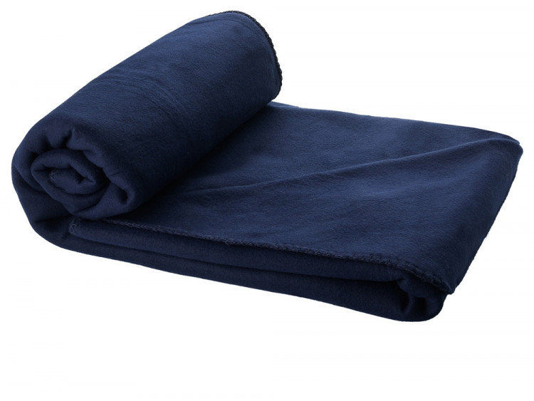 Плед Huggy в чехле 150 x 120 см - Темно - синий