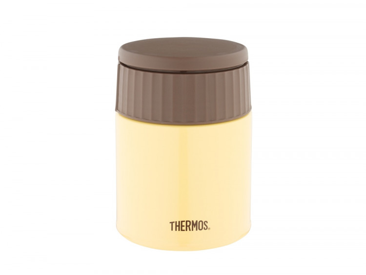 Термос из нерж. стали для еды тм THERMOS JBQ-400-BNN 0.4L, желтый