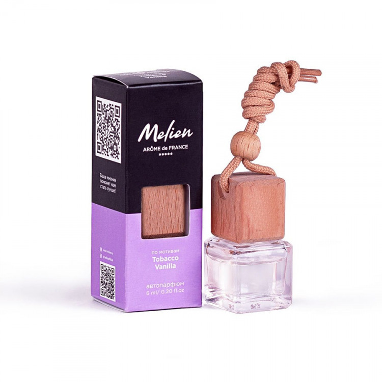 Парфюм MELIEN для автомобиля и интерьера по мотивам Tobacco Vanilla, фиолетовый