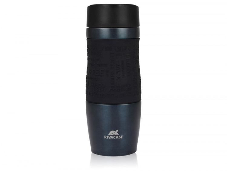 Вакуумная термокружка 380 мл, темно-синий