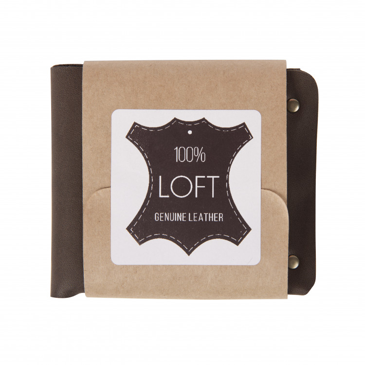 Портмоне кожаное, "LOFT"