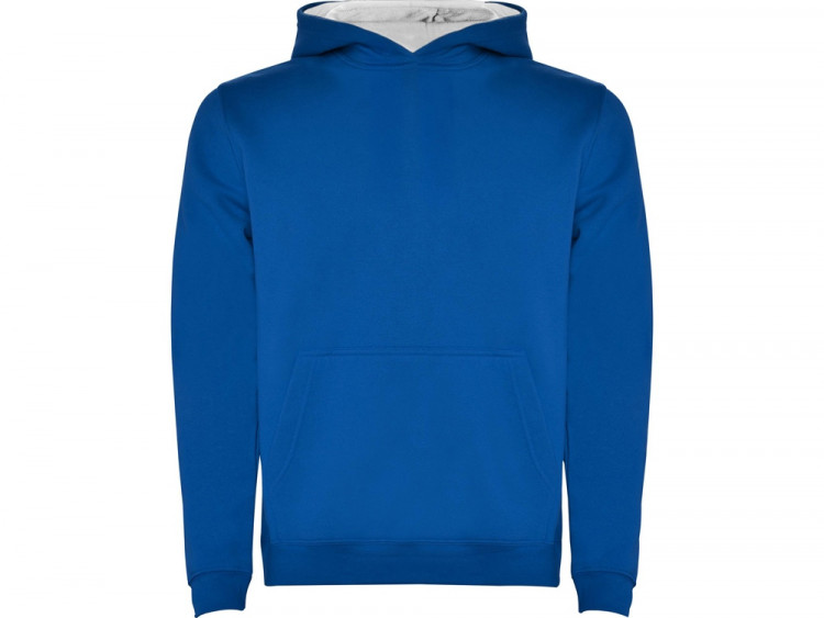 Толстовка с капюшоном Urban детская, королевский синий/белый