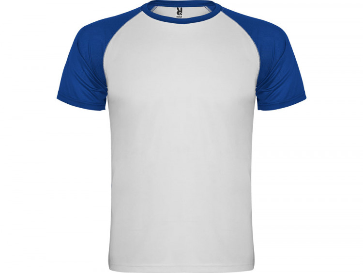 Спортивная футболка Indianapolis мужская, белый/королевский синий