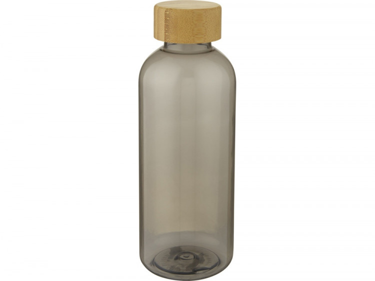 Бутылка для воды Ziggs из переработанной пластмассы объемом 950 мл - темно-серый