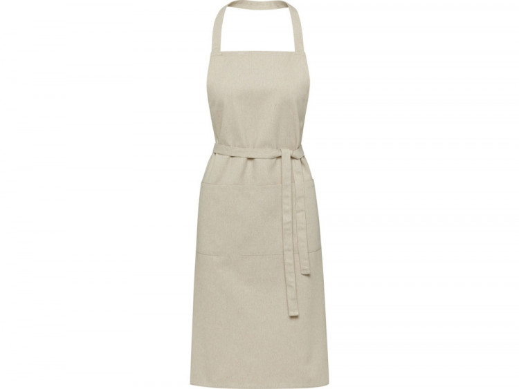 Shara 240 г/м2 Aware™ фартук из переработанного материала - Бежевый