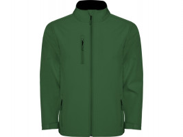 Куртка софтшелл Nebraska мужская, бутылочный зеленый