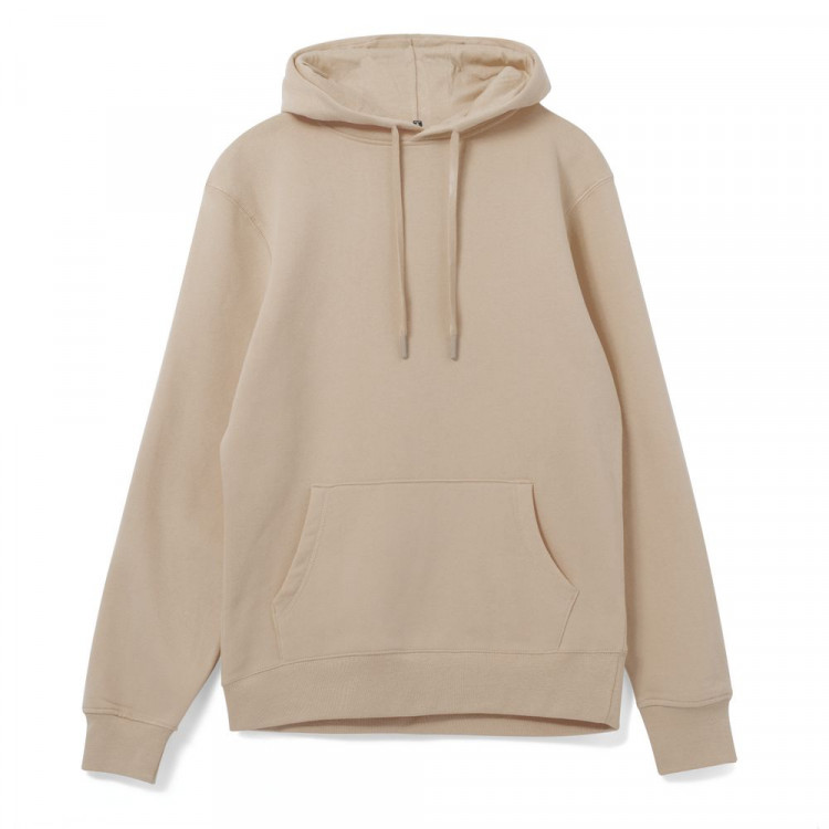 Толстовка с капюшоном унисекс Hoodie, бежевая