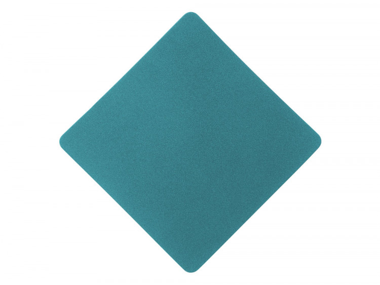 ПАТЧ РОМБ nubuk (голубой) 7,6 х 7,6 см
