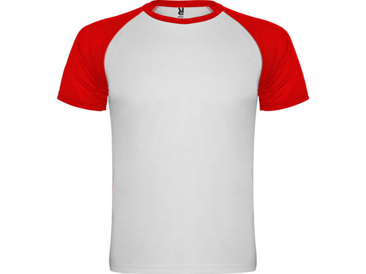 Спортивная футболка Indianapolis мужская, белый/красный